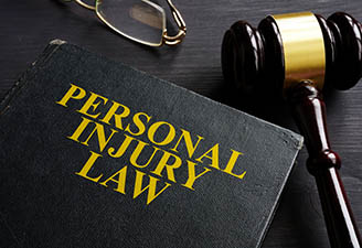 Gavel and Book that says Personal Injury Law